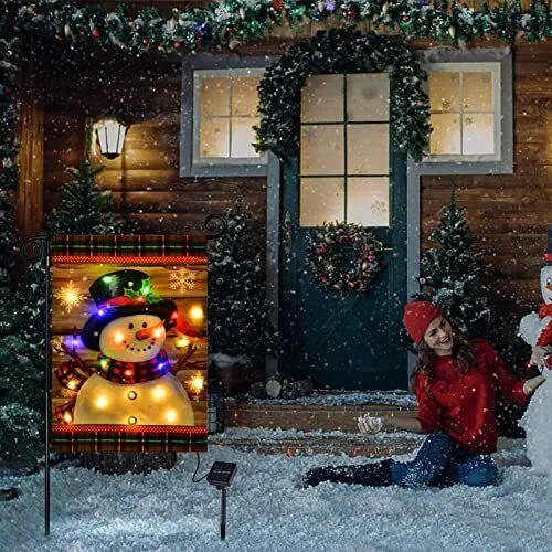 Festive Christmas flag