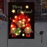 LED Snowman Garden Flag⛄