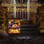 LED Snowman Garden Flag⛄- Your Best Winter Companion!😊