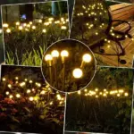 Solar Powered Firefly Garden Light