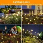 Solar Powered Firefly Garden Light