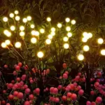 Solar Powered Firefly Garden Light