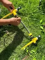 360° Rotation Auto Irrigation System Garden Lawn Sprinkler Patio