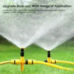 360° Rotation Auto Irrigation System Garden Lawn Sprinkler Patio