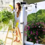 Plant Pulley Set For Garden Baskets