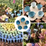 Bee Cups for Garden