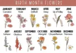 Custom Birth Month Birth Flower Mug, Grandma's Garden Coffee Mug
